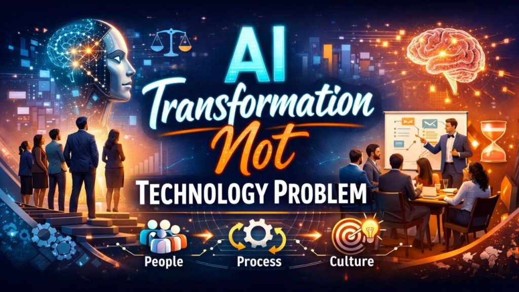 ai transformation not technology problem​