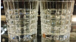 double old fashioned glass