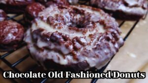 chocolate old fashioned donut